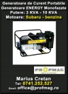 Generatoare de Curent Monofazat Portabile ENERGY prin Profmag